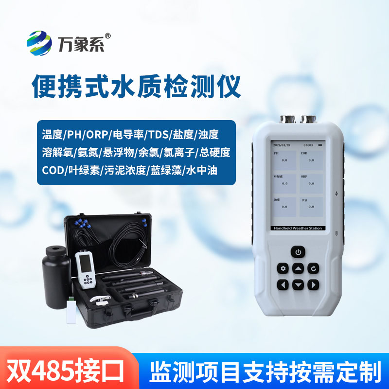 不用送檢、不用專業技術，手持水質檢測儀人人都能測水質